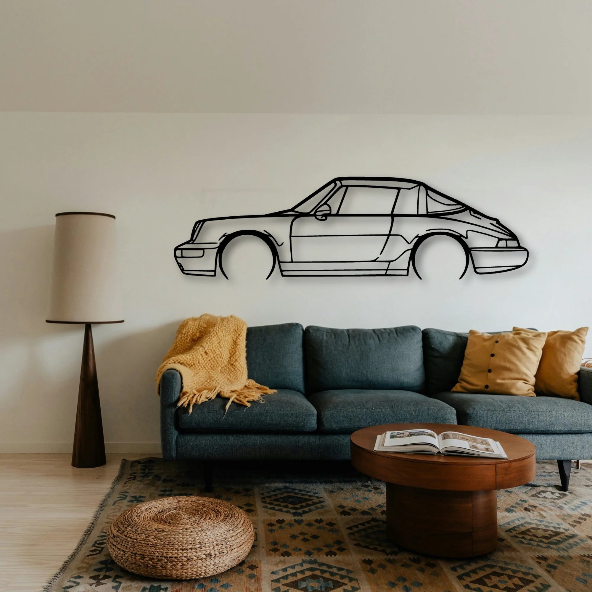 P Generation 3 Classic Silhouette Metal Wall Art - Tinvibe