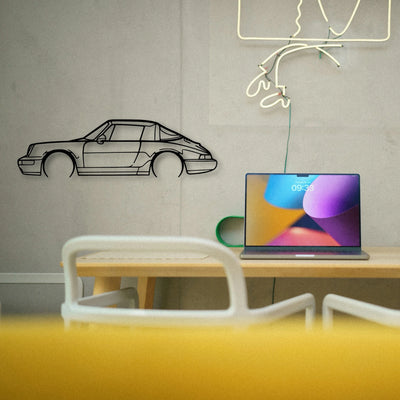 P Generation 3 Classic Silhouette Metal Wall Art - Tinvibe