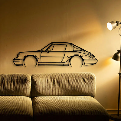 P Generation 3 Classic Silhouette Metal Wall Art - Tinvibe