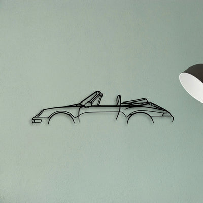 P Generation 4 Convertible Classic Silhouette Metal Wall Art - Tinvibe