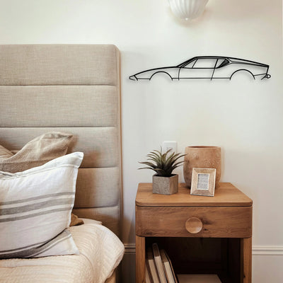 Pantera Classic Silhouette Metal Wall Art - Tinvibe