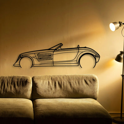 Prowler Classic Silhouette Metal Wall Art - Tinvibe