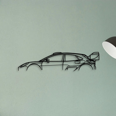 Puma RALLY1 Classic Silhouette Metal Wall Art - Tinvibe