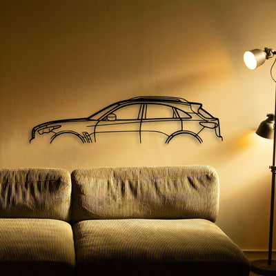 QX70S Classic Silhouette Metal Wall Art - Tinvibe