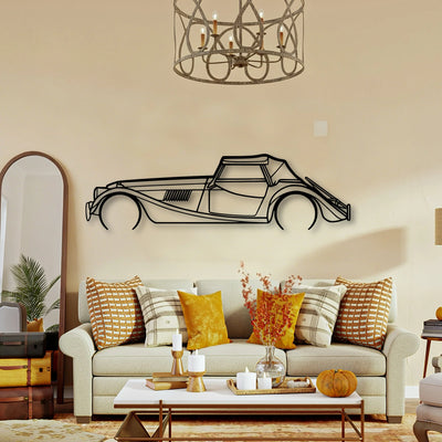 ROADSTER 2015 Classic Silhouette Metal Wall Art - Tinvibe