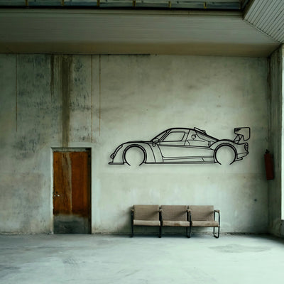 RXC 2014 Classic Silhouette Metal Wall Art - Tinvibe
