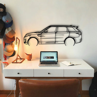 Range Sport 2020 Classic Silhouette Metal Wall Art - Tinvibe