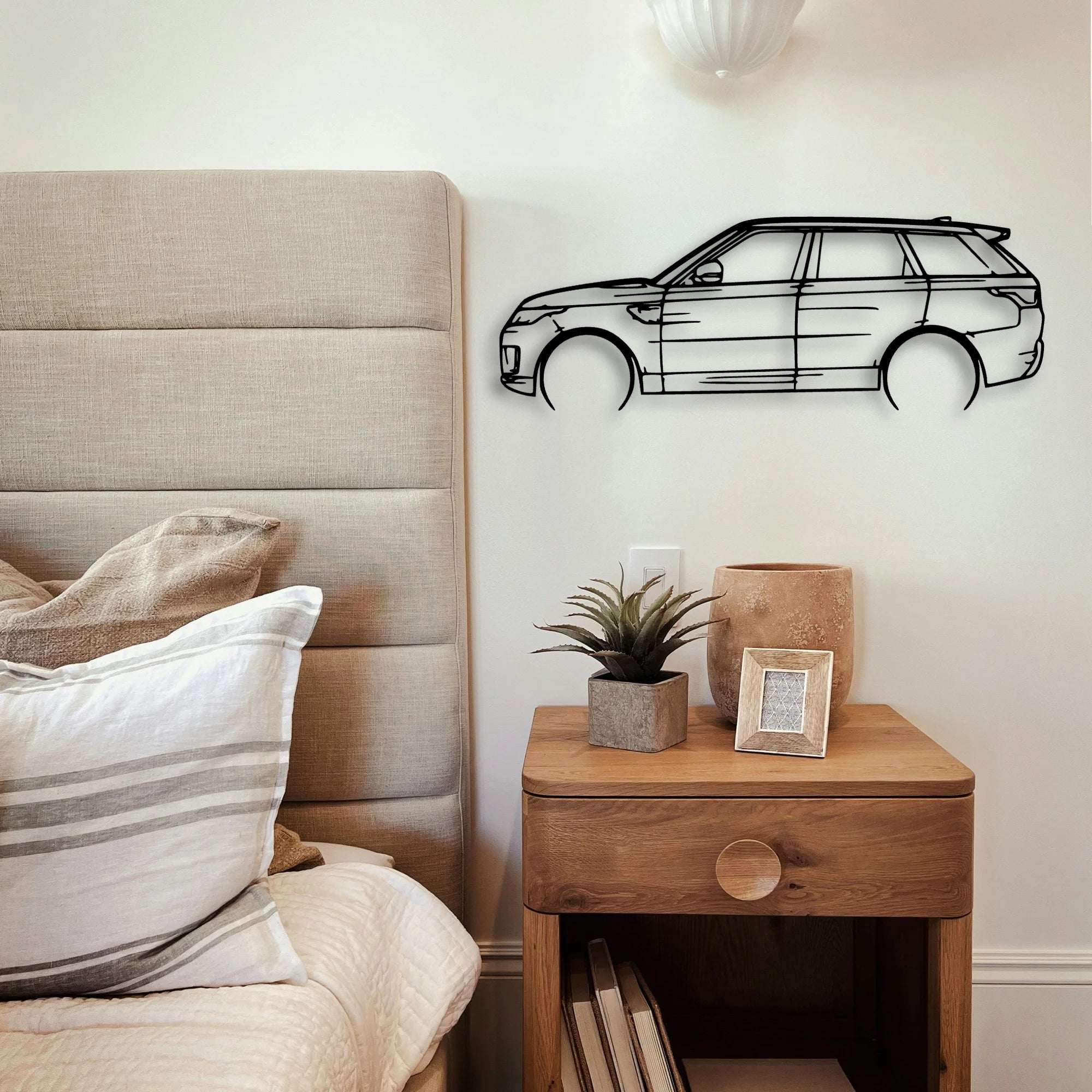Range Sport 2020 Classic Silhouette Metal Wall Art - Tinvibe