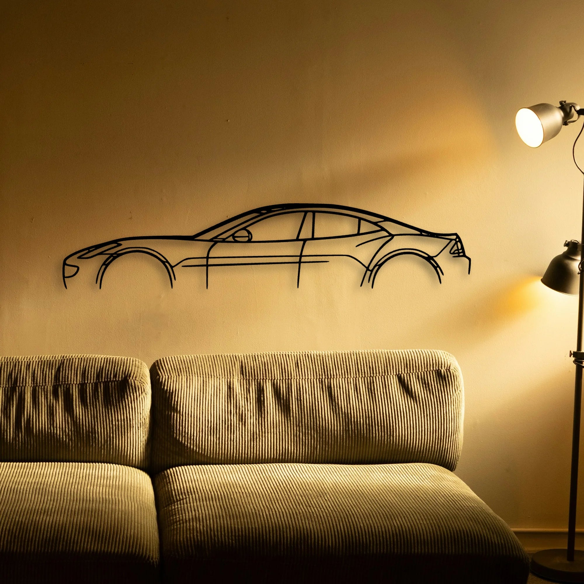 Revero Silhouette Classic Silhouette Metal Wall Art - Tinvibe