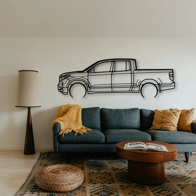 Ridgeline 2022 Classic Silhouette Metal Wall Art - Tinvibe