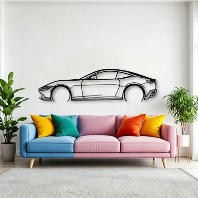 Roma 2021 Classic Silhouette Metal Wall Art - Tinvibe