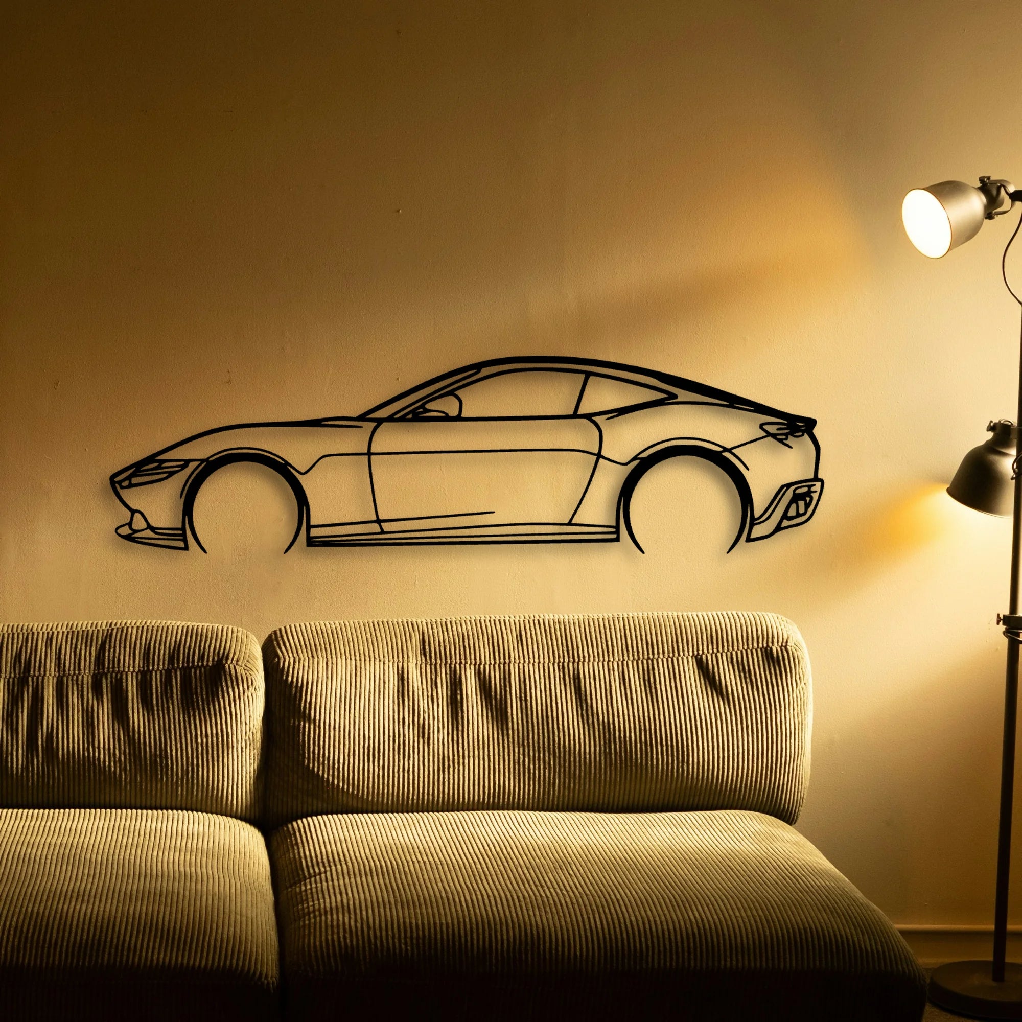 Roma 2021 Classic Silhouette Metal Wall Art - Tinvibe
