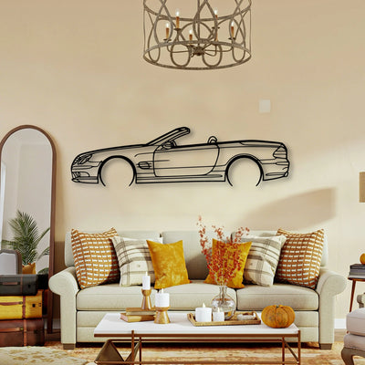 SL55 R230 2 Classic Silhouette Metal Wall Art - Tinvibe