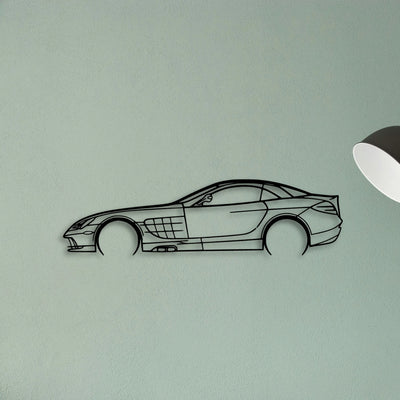 SLR 2008 Classic Silhouette Metal Wall Art - Tinvibe