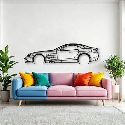 SLR 2008 Classic Silhouette Metal Wall Art - Tinvibe