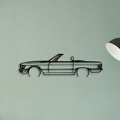 SL 1987 Classic Silhouette Metal Wall Art - Tinvibe