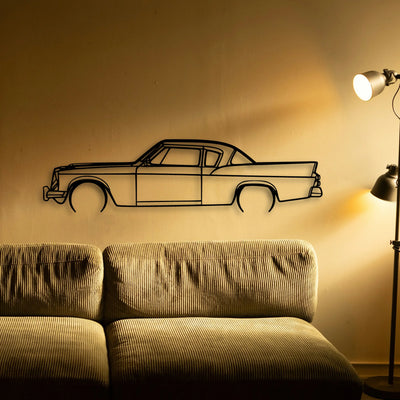 Silverhawk 1957 Classic Silhouette Metal Wall Art - Tinvibe