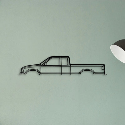 Sono 1989 Classic Silhouette Metal Wall Art - Tinvibe