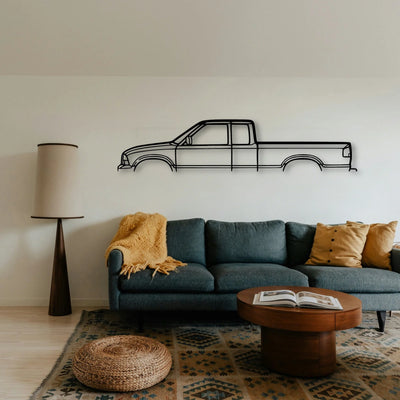 Sono 1989 Classic Silhouette Metal Wall Art - Tinvibe