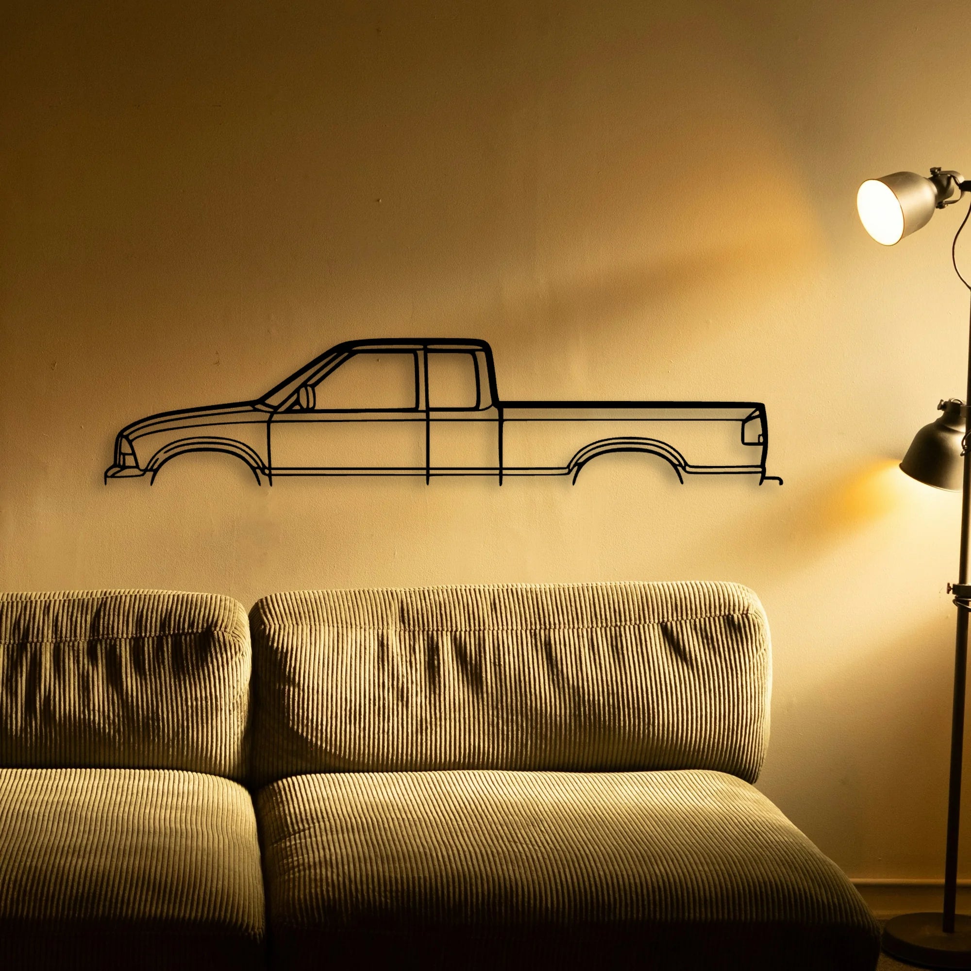 Sono 1989 Classic Silhouette Metal Wall Art - Tinvibe