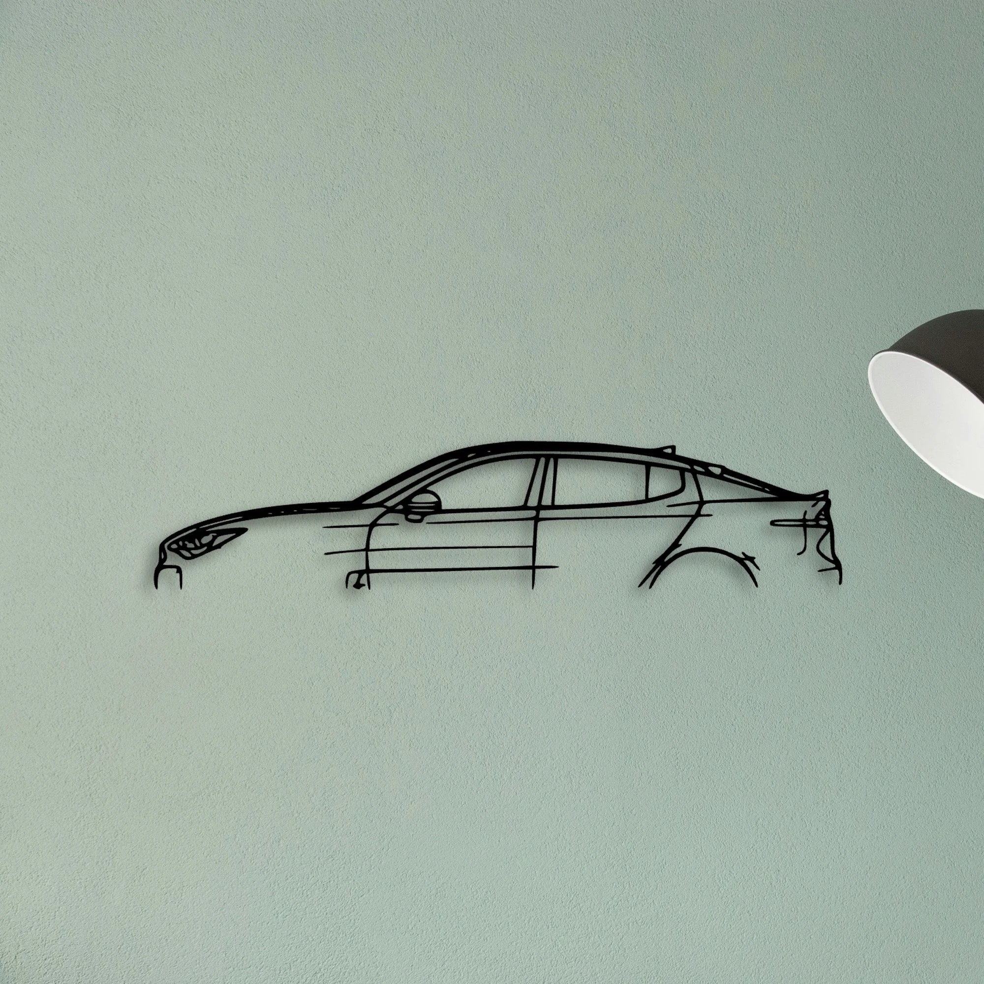 Stinger GT2 2019 Classic Silhouette Metal Wall Art - Tinvibe