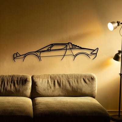 Stratos Classic Silhouette Metal Wall Art - Tinvibe