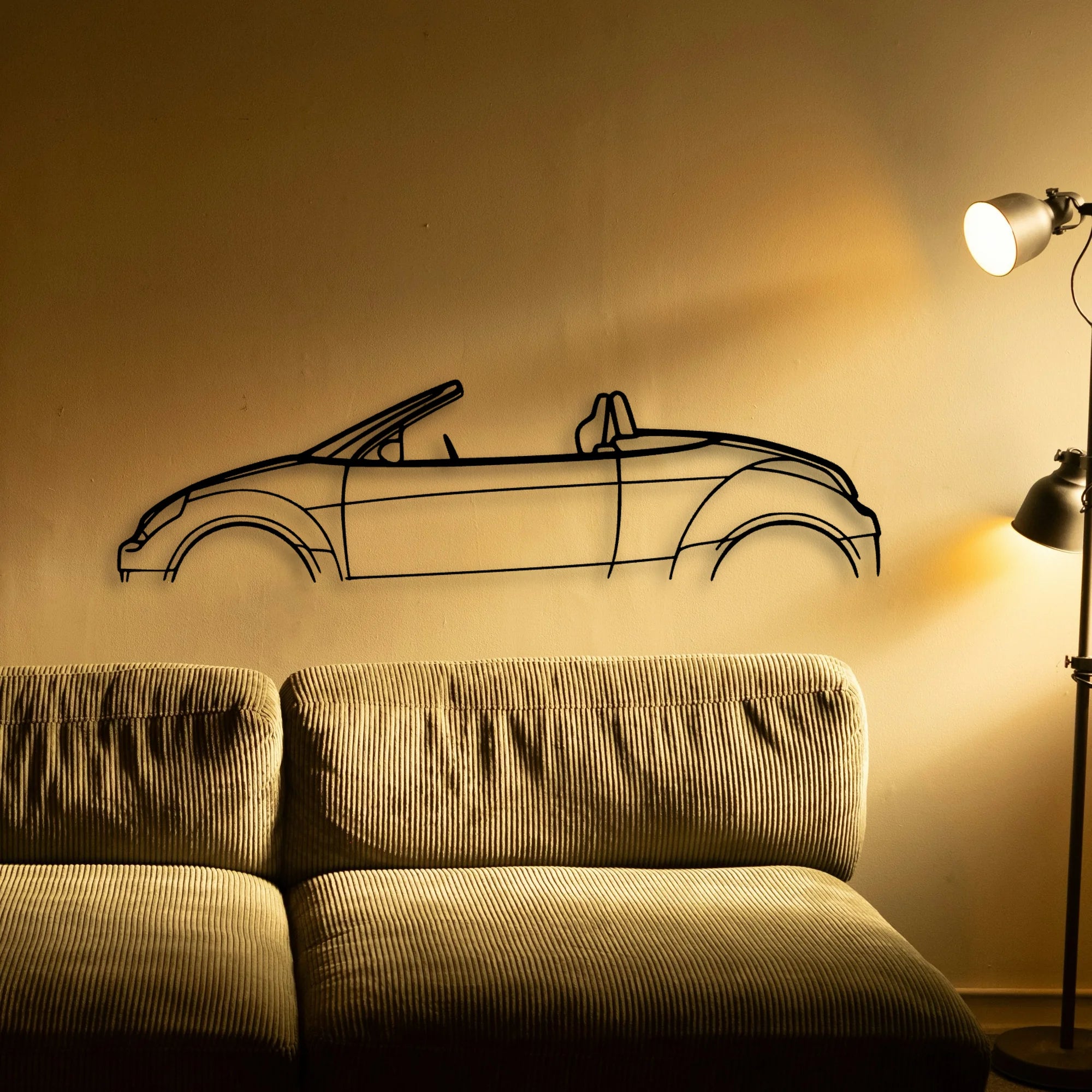 Street KA Classic Silhouette Metal Wall Art - Tinvibe