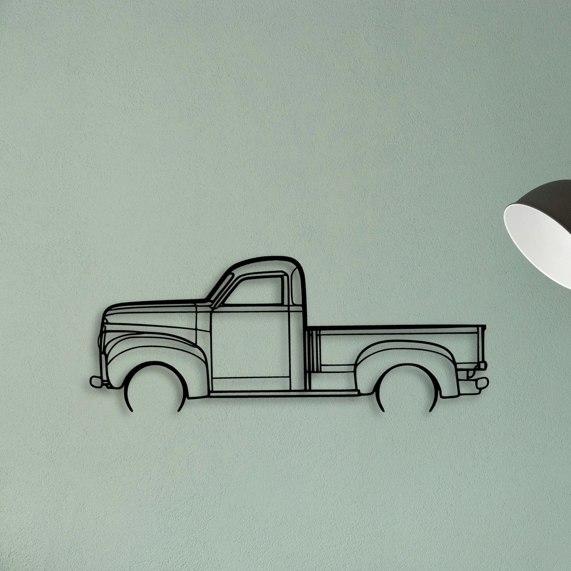 Studebaker M5 Classic Silhouette Metal Wall Art - Tinvibe