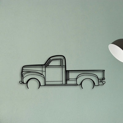 Studebaker M5 Classic Silhouette Metal Wall Art - Tinvibe