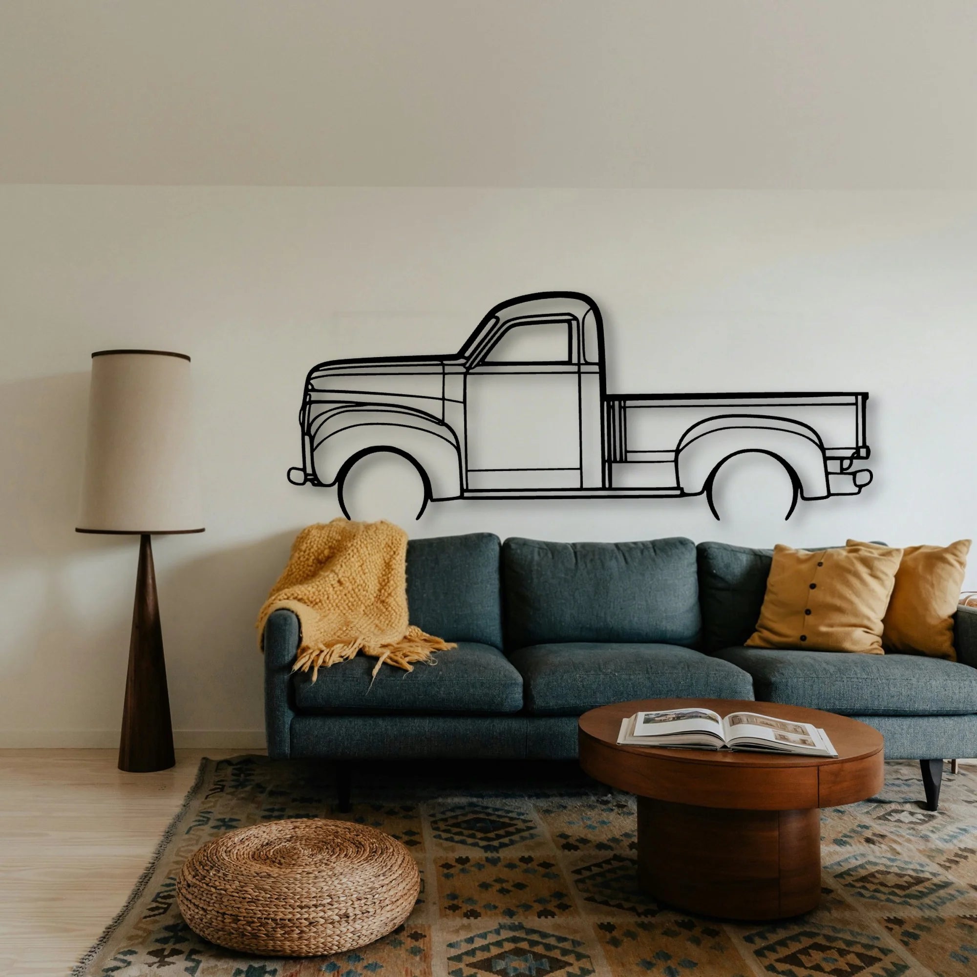 Studebaker M5 Classic Silhouette Metal Wall Art - Tinvibe