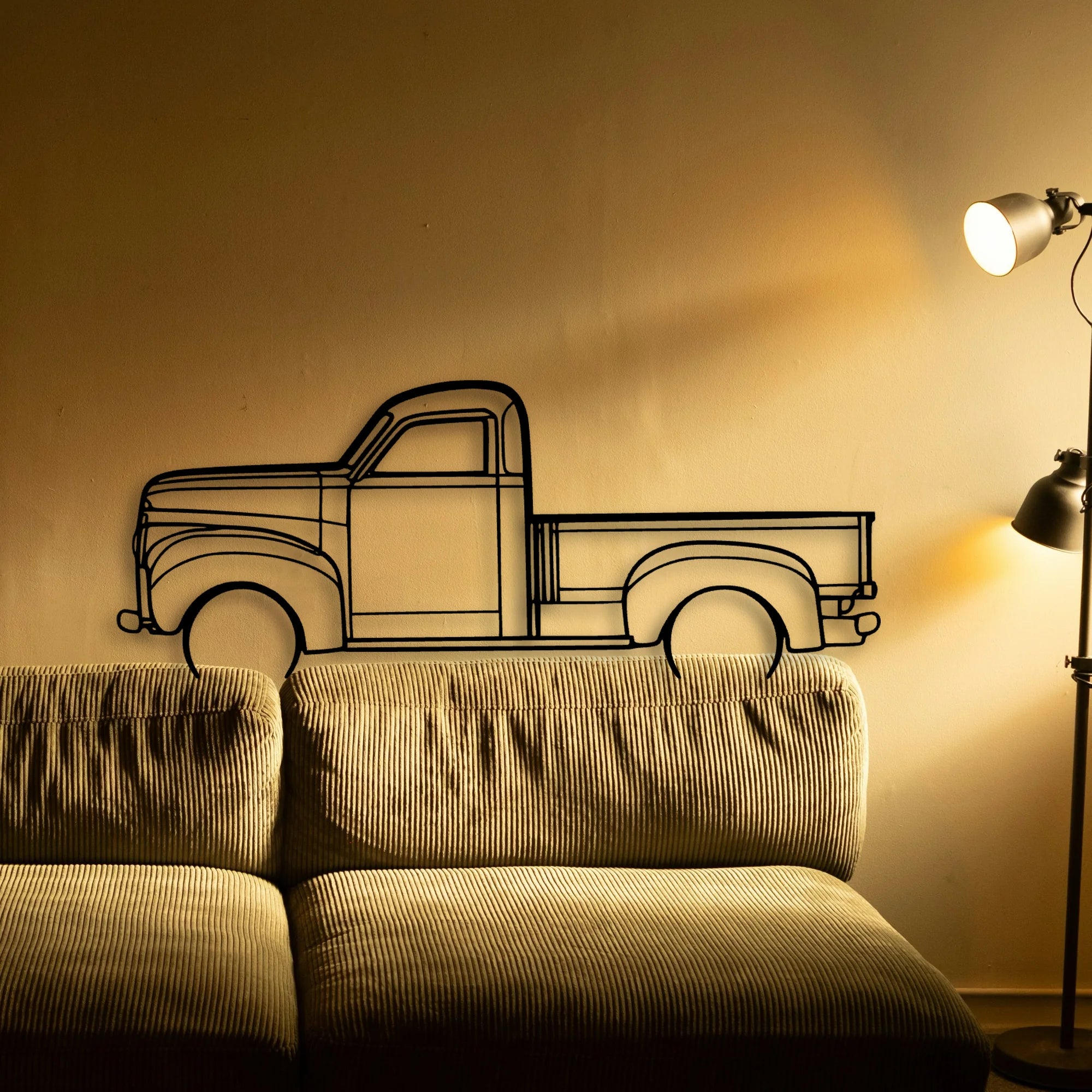 Studebaker M5 Classic Silhouette Metal Wall Art - Tinvibe