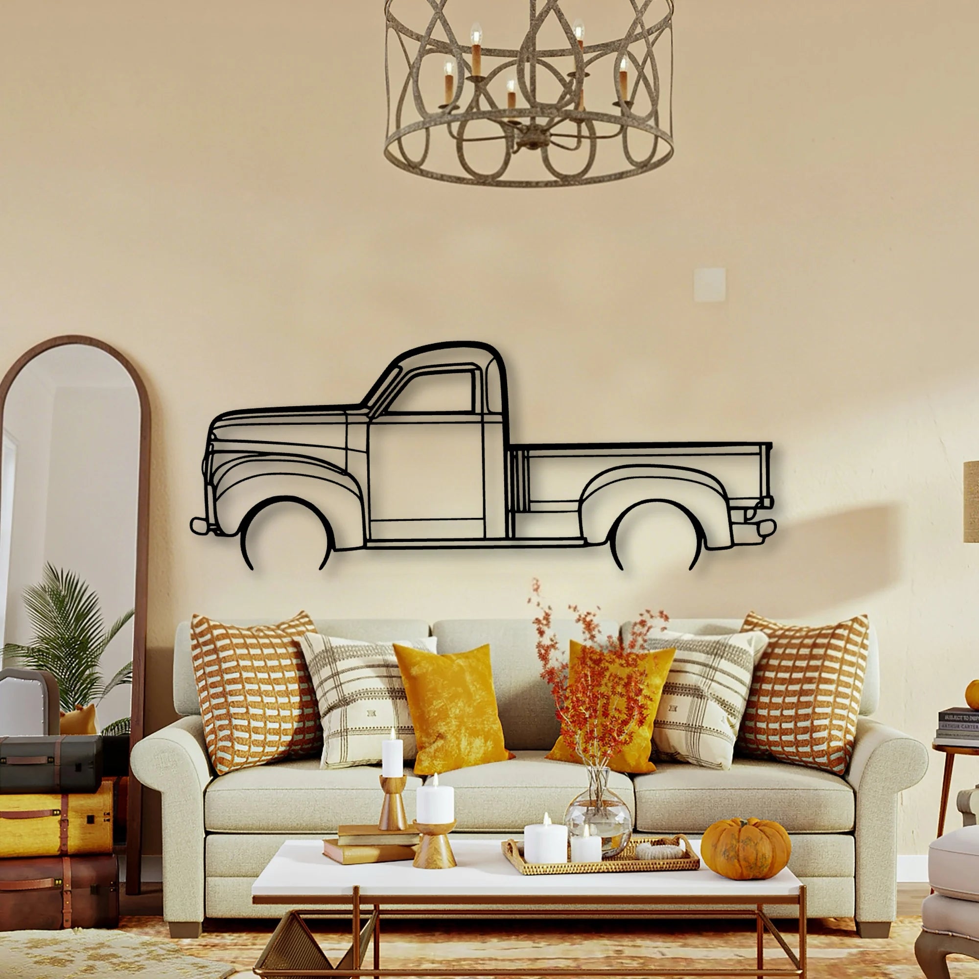 Studebaker M5 Classic Silhouette Metal Wall Art - Tinvibe