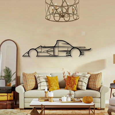 Swift DB1 1985 Classic Silhouette Metal Wall Art - Tinvibe
