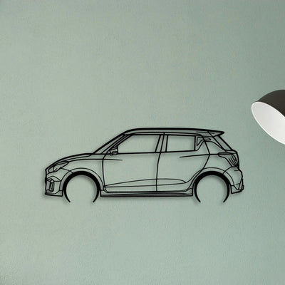Swift Sport 2022 Classic Silhouette Metal Wall Art - Tinvibe