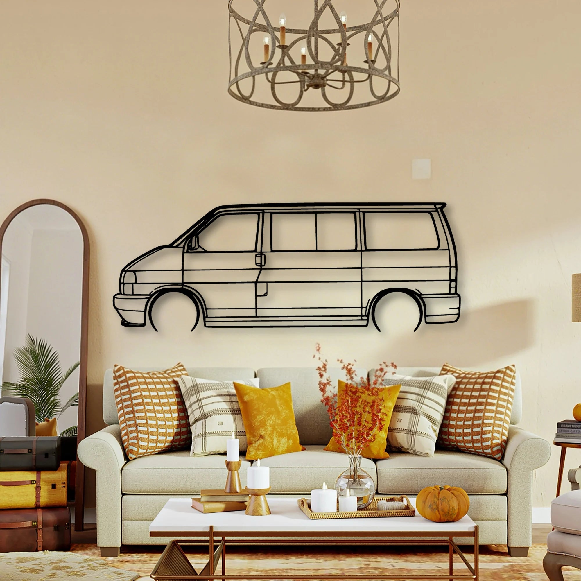T4 1999 Classic Silhouette Metal Wall Art - Tinvibe