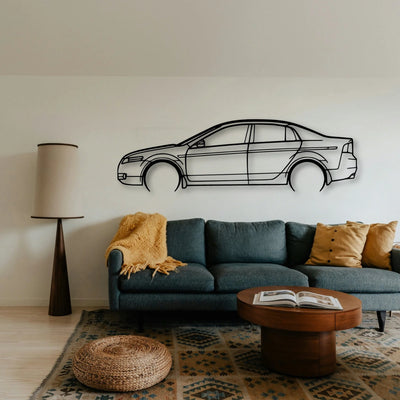TL 2007 Classic Silhouette Metal Wall Art - Tinvibe