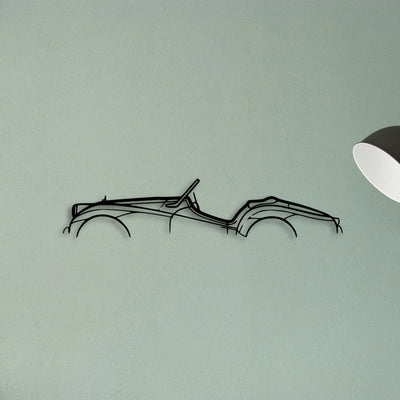 TR3A 1959 Classic Silhouette Metal Wall Art - Tinvibe