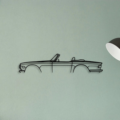 TR6 1971 Classic Silhouette Metal Wall Art - Tinvibe
