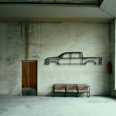 TRX 2021 Classic Silhouette Metal Wall Art - Tinvibe