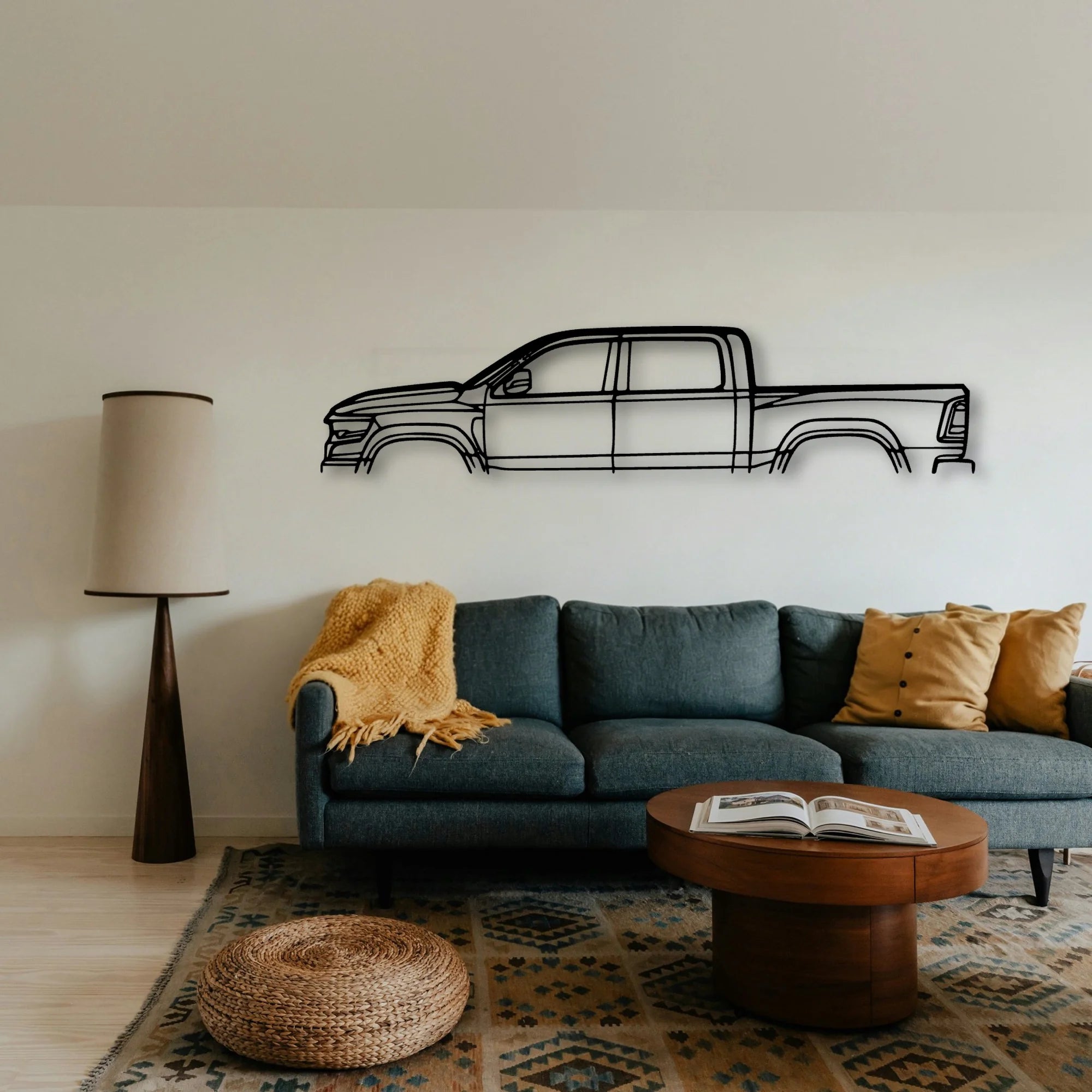 TRX 2021 Classic Silhouette Metal Wall Art - Tinvibe