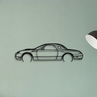 Thunderbird 2005 Classic Silhouette Metal Wall Art - Tinvibe
