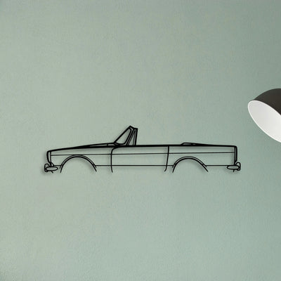 Tiger MK1A 1965 Classic Silhouette Metal Wall Art - Tinvibe
