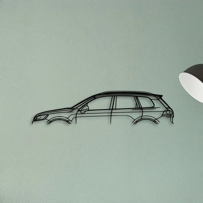 Touareg 2016 Classic Silhouette Metal Wall Art - Tinvibe