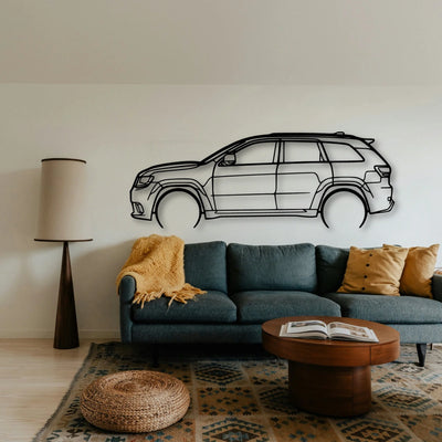 Trackhawk 2018 Classic Silhouette Metal Wall Art - Tinvibe