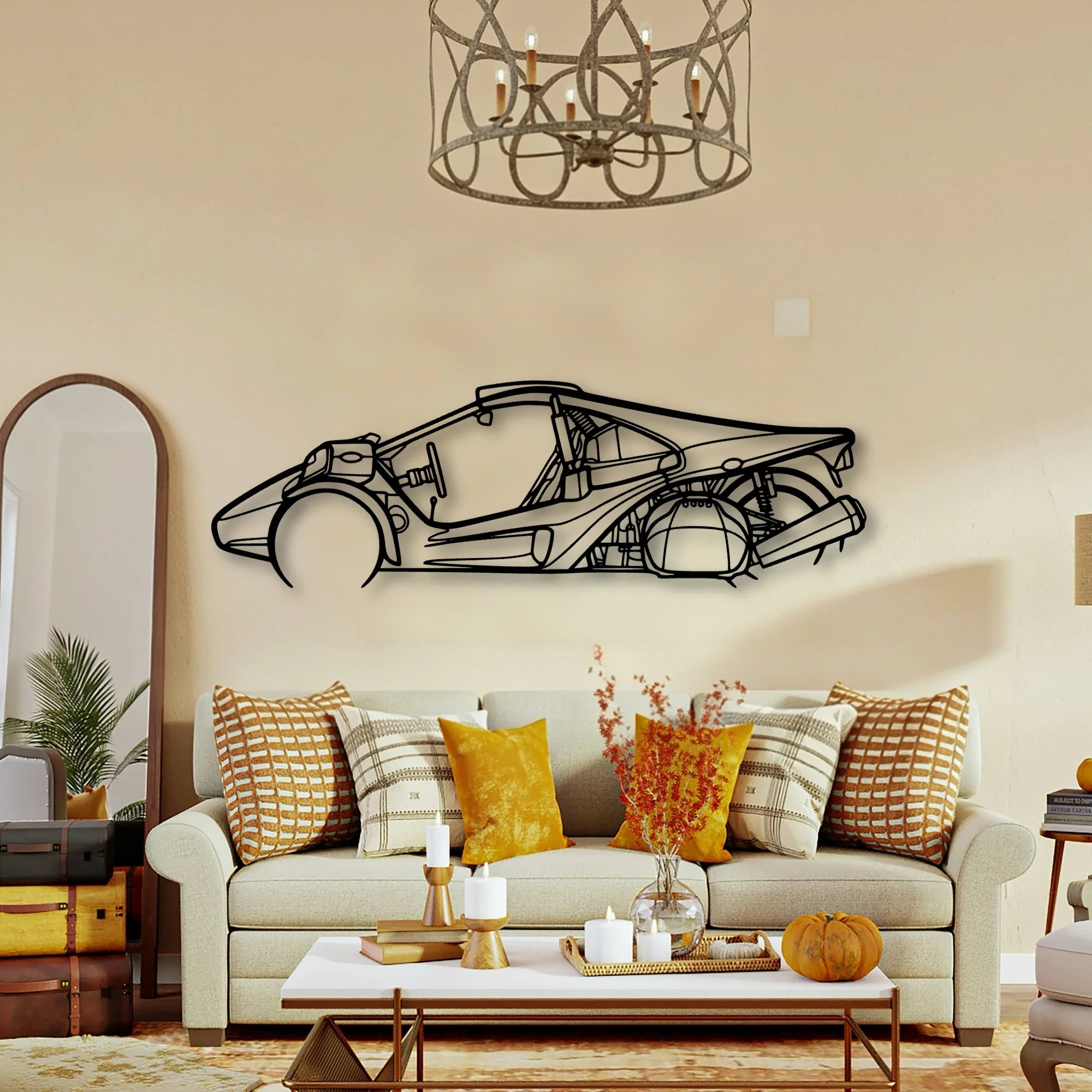 Trex 2022 Classic Silhouette Metal Wall Art - Tinvibe