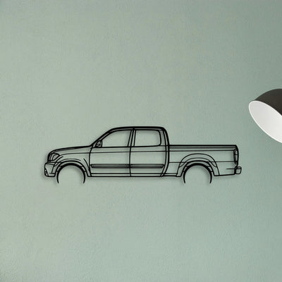 Tundra Double 2006 Classic Silhouette Metal Wall Art - Tinvibe