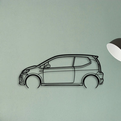 UP GTI 2019 Classic Silhouette Metal Wall Art - Tinvibe