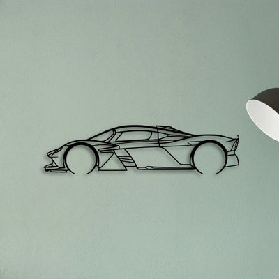 Valkyrie 2022 Classic Silhouette Metal Wall Art - Tinvibe