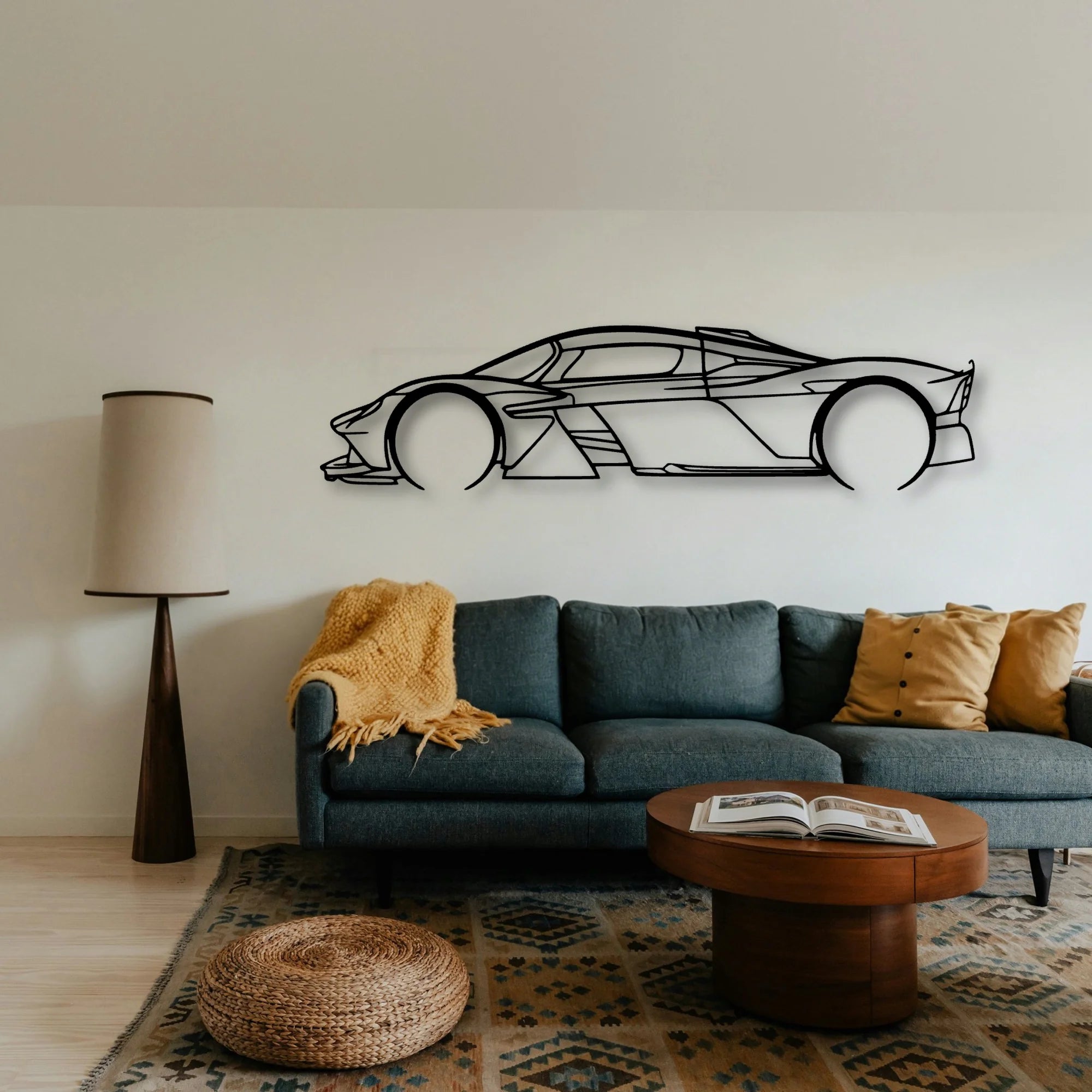 Valkyrie 2022 Classic Silhouette Metal Wall Art - Tinvibe