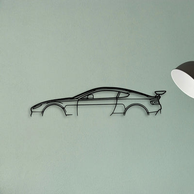 Vantage GT8 Classic Silhouette Metal Wall Art - Tinvibe